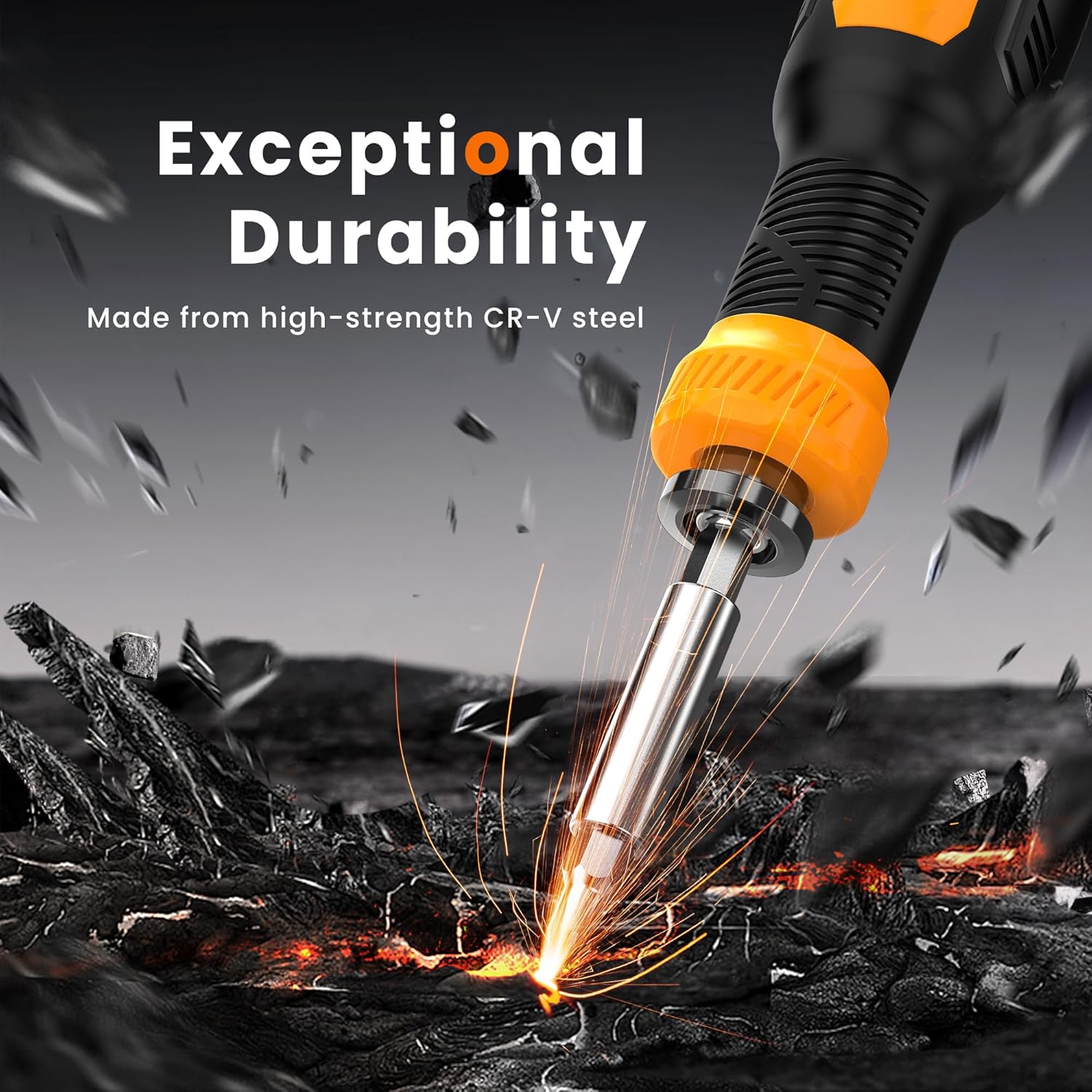 JOREST 25 in 1 Multi Screwdriver Set, Magnetic Screwdriver Multitool | Screw Driver with Torx, Flat Head, Phillips, Hex, Square, Portable Screwdriver All in One Tool Kit for Daily Repairs, Outdoor - Image 7