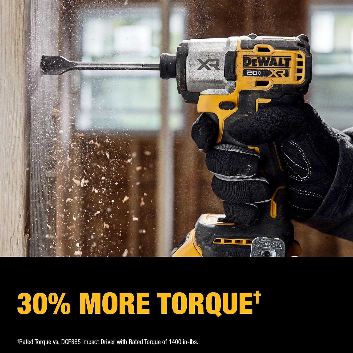 DEWALT 20V MAX XR Impact Driver and Hammer Drill Cordless Power Tool Combo Kit, Includes 2 x 4ah POWERPACK Batteries and a Charger (DCK250QQ2) - Image 6