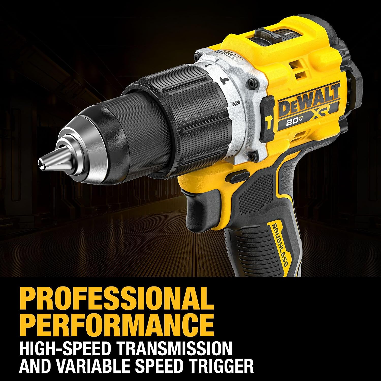 DEWALT 20V MAX XR Impact Driver and Hammer Drill Cordless Power Tool Combo Kit, Includes 2 x 4ah POWERPACK Batteries and a Charger (DCK250QQ2) - Image 7